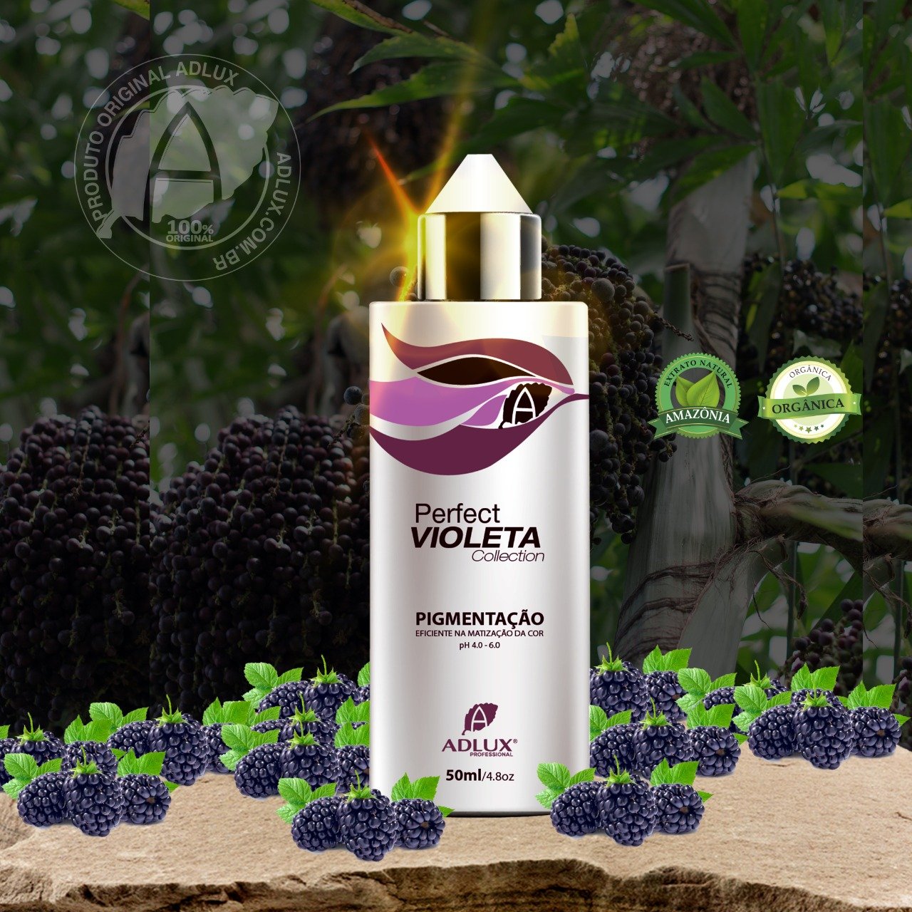 Pigmento Matizador Violeta Profissional - 50ml