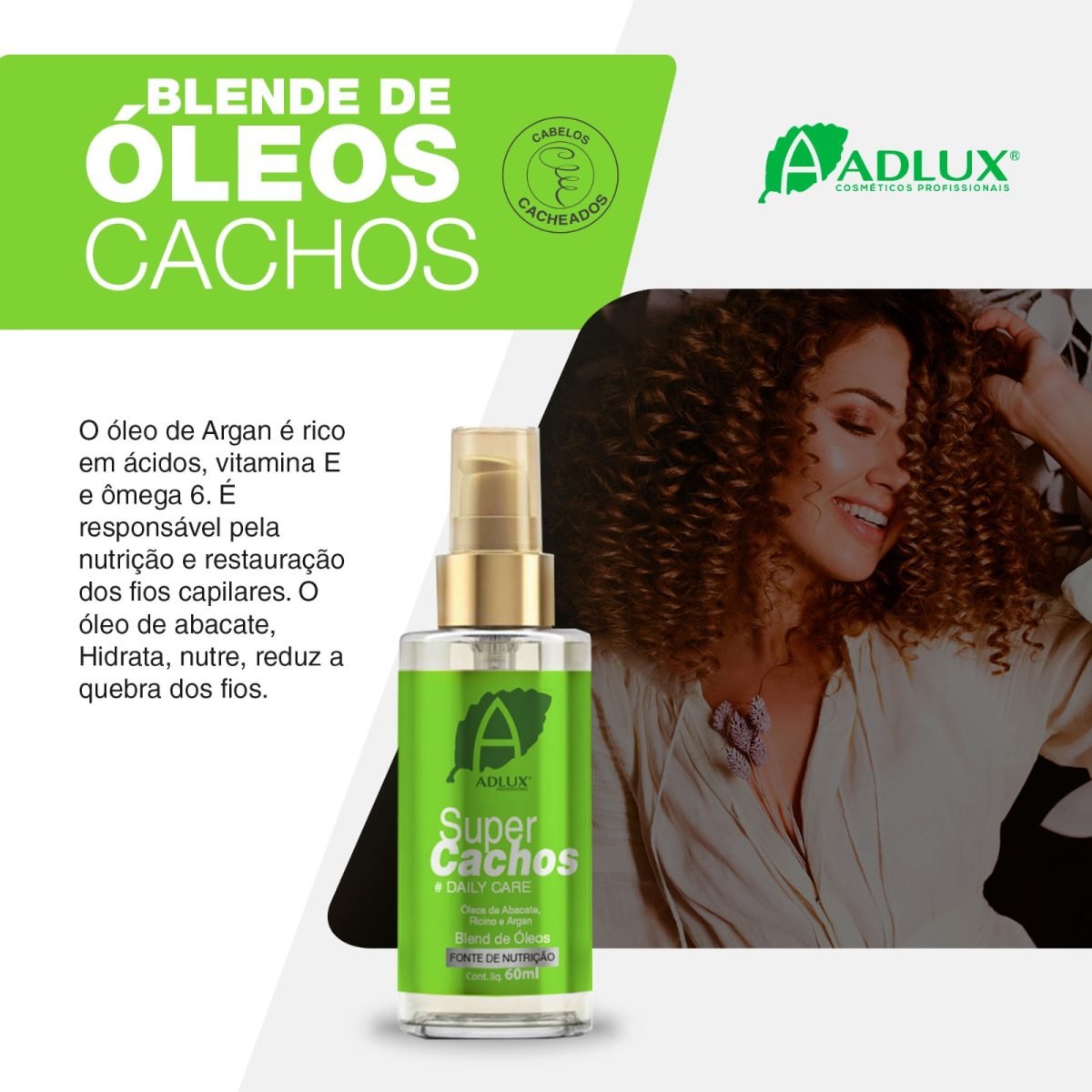 Super Cachos Blend de óleos - 60ml (profissional)
