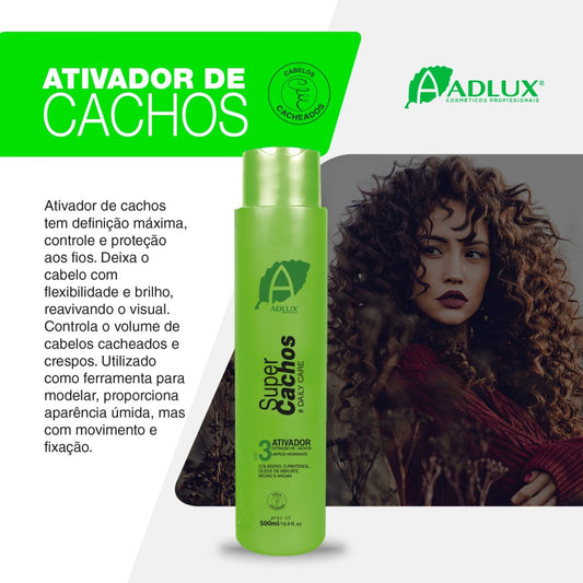 Super Cachos Ativador de Cachos Profissional - 500ml
